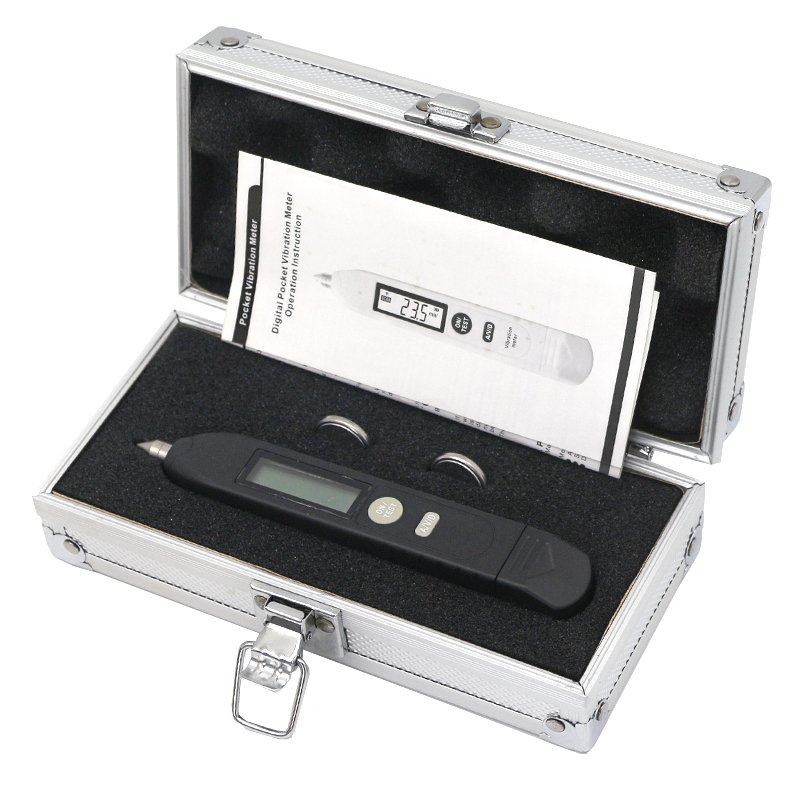 TM63C Portable Digital Vibration Detector Handheld Vibration Meter High precision vibration meter