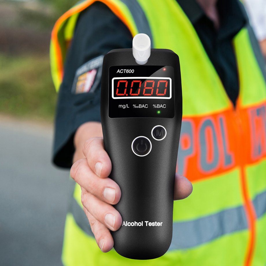 Car breathalyzer new portable alcohol tester factory good sale alcohol detector