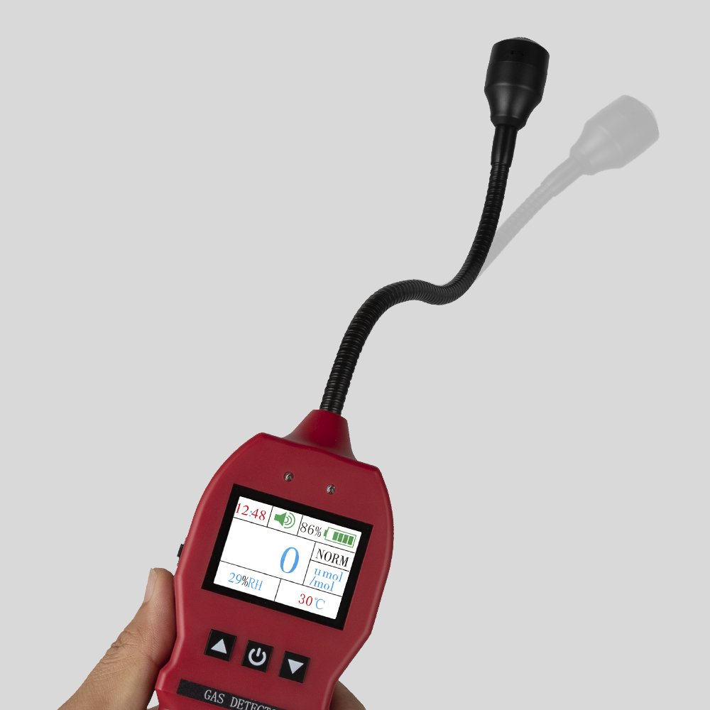 RTS natural gas company leak detector and tester methane gas leaking detector alarmer kitchen cooking lpg gas leak detector