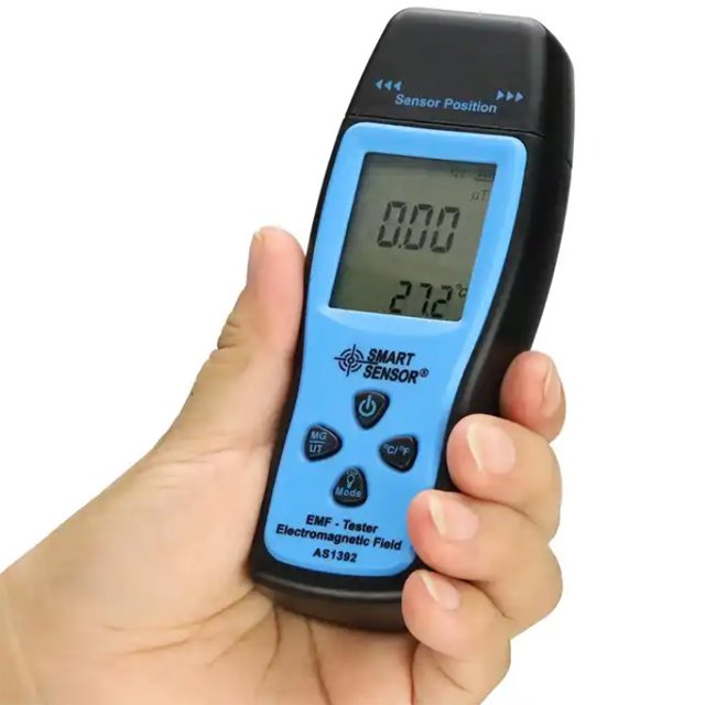 Smart Sensor AS1392 Nuclear Radiation Detector LCD EMF Meter Electromagnetic Field Radiation Dosimeter Tester