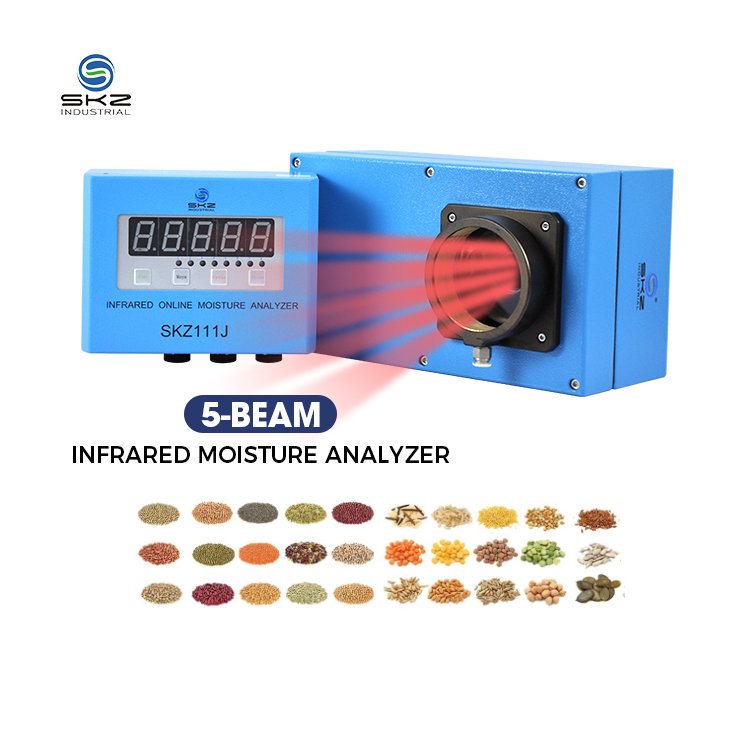 high accuracy Online Infrared Feed Moisture Detector Analyzer Moisture Meter