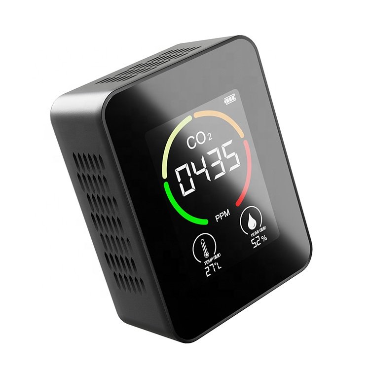 LCD Screen Air Quality Tester CO2 Sensor Gas Detector 400-5000PPM Measuring Range IAQ Monitor