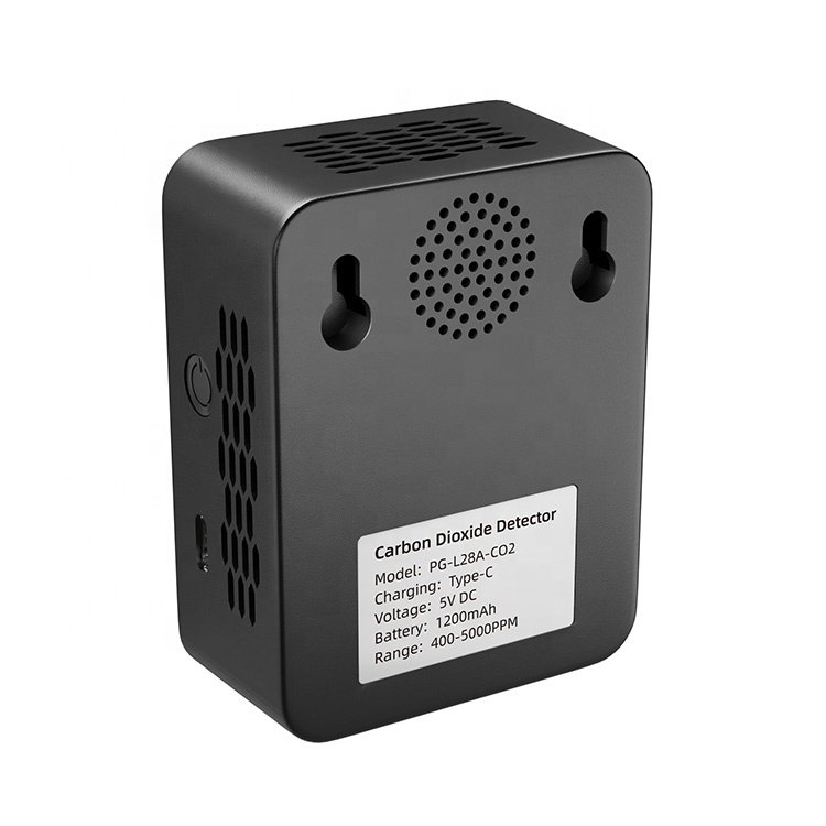 LCD Screen Air Quality Tester CO2 Sensor Gas Detector 400-5000PPM Measuring Range IAQ Monitor