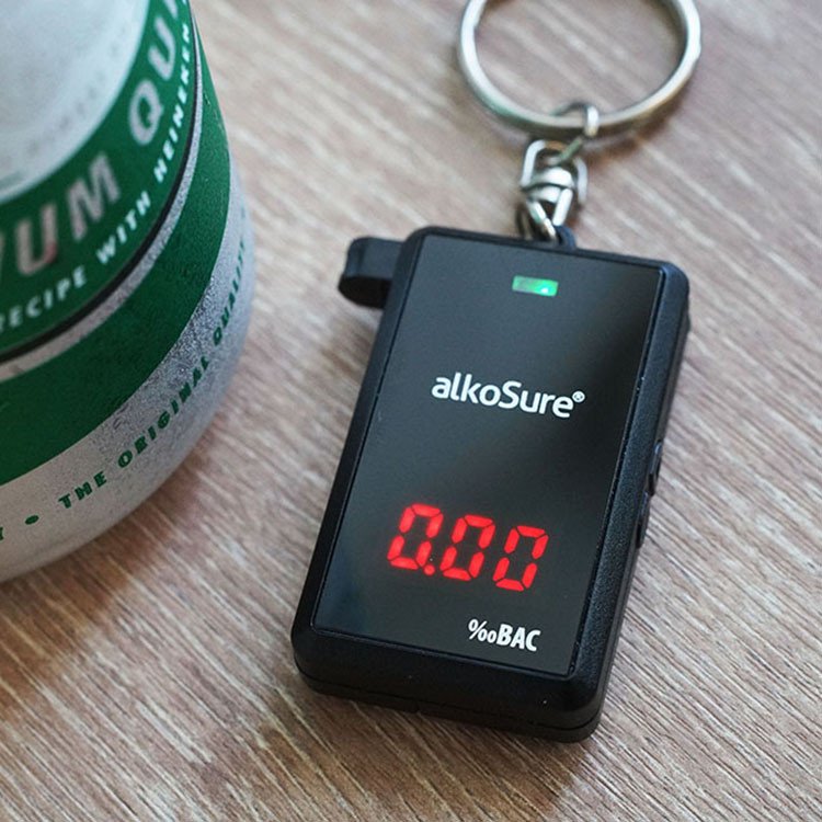 Factory price Low Cost Keychain High accuracy Fuel cell alcohol detector