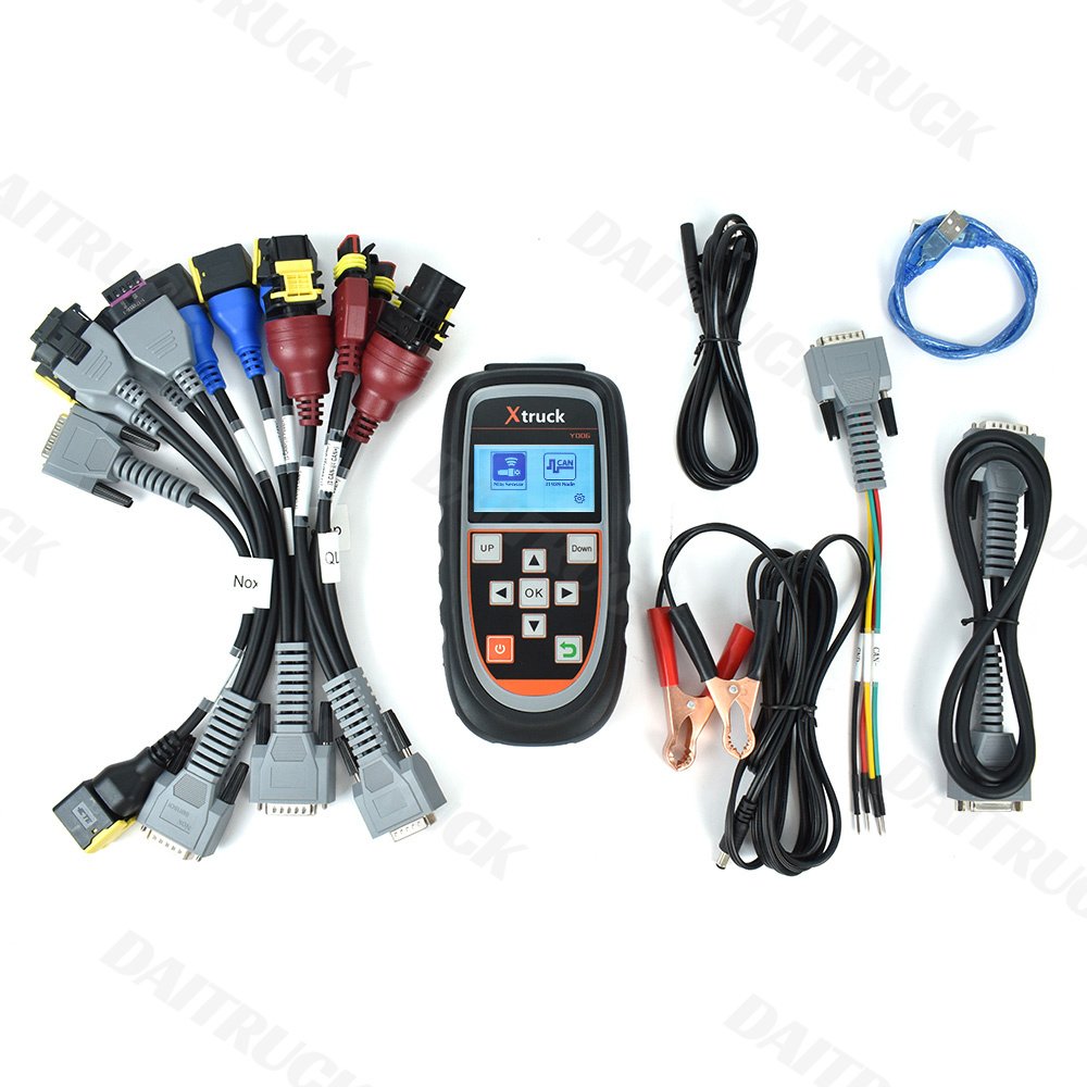 X-truck Y006 NOx Sensor for Universal Trucks PK Y005 Urea Level /PM/Exhaust Temperature Diagnosis for CAN BUS J1939 Protocol