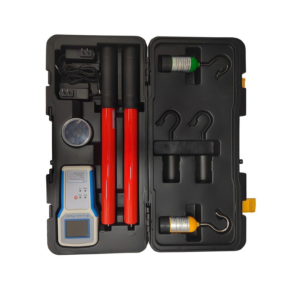 High Voltage Test Tool Phasing Tester High Voltage Phase Difference Detector Sequence Tester