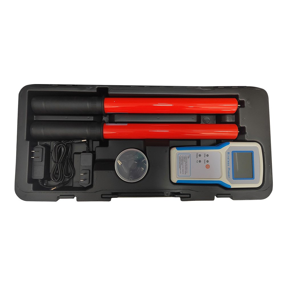 High Voltage Test Tool Phasing Tester High Voltage Phase Difference Detector Sequence Tester