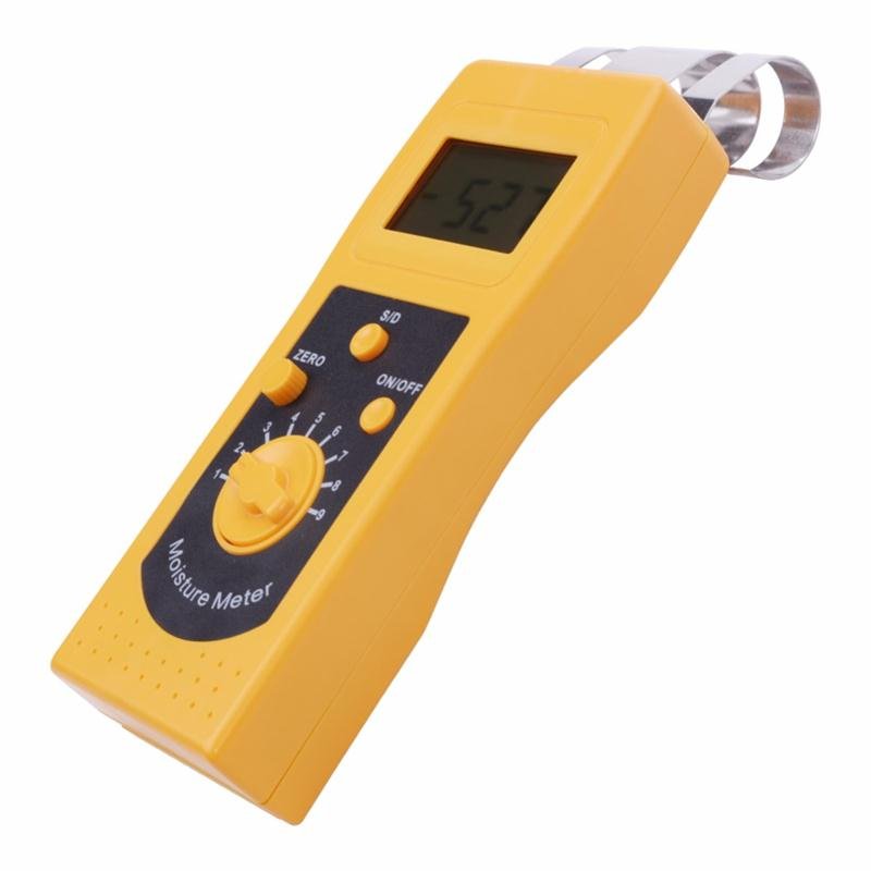 NEW arrival DM200P Digital Paper Moisture Meter Tester 0-50% Papers hygrometer High Performance Portable