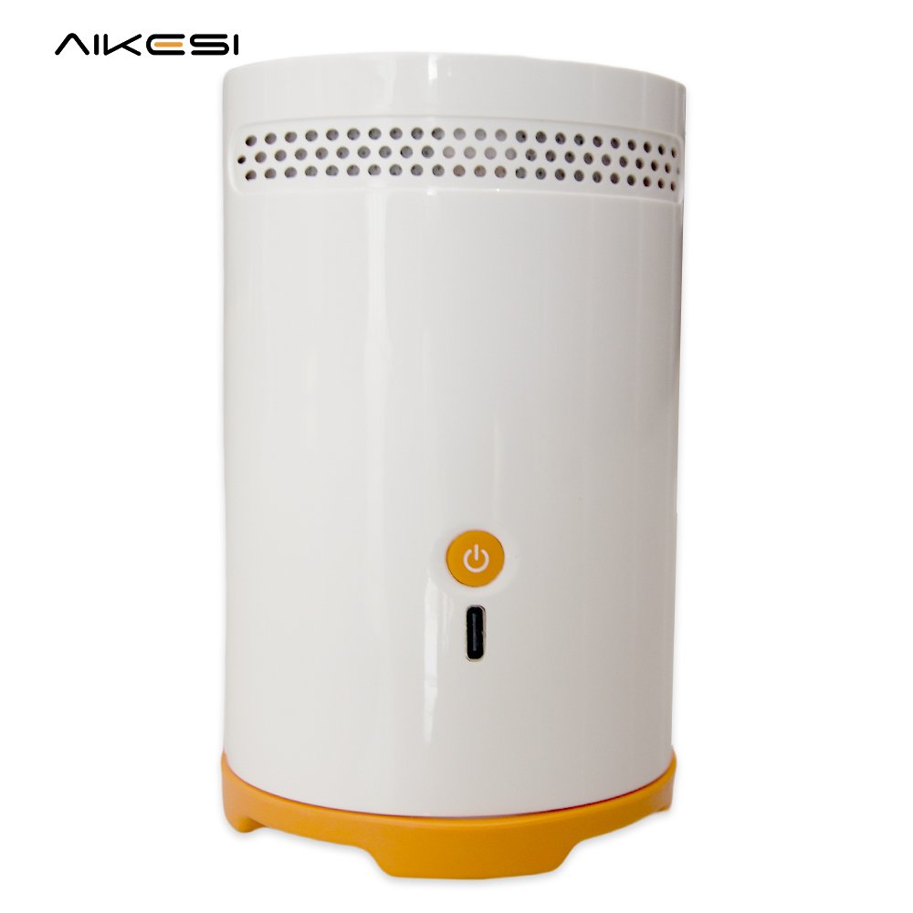 AIKESI RM-75 Handheld Air Quality Monitor Radon Meter Indoor Home Office Use LCD Screen Display Digital Radon Monitor Detector