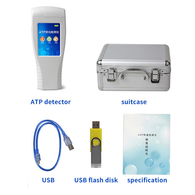 Bacteria Portable Hand Held Detection Atp Tester Meter Atp Fluorescence Detector Meter