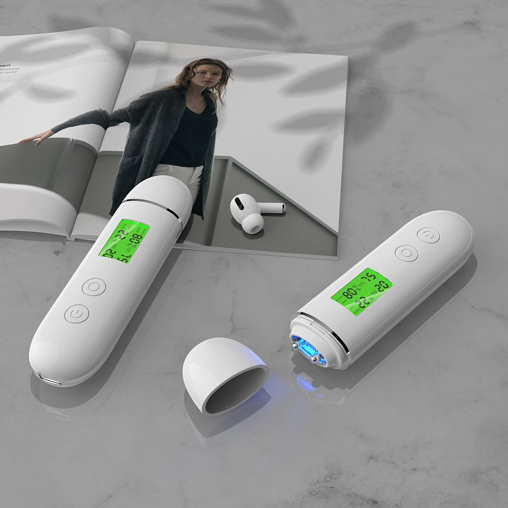 facial oil tester hydration detector machine home use face scanner digital skin tone moisture analyzer