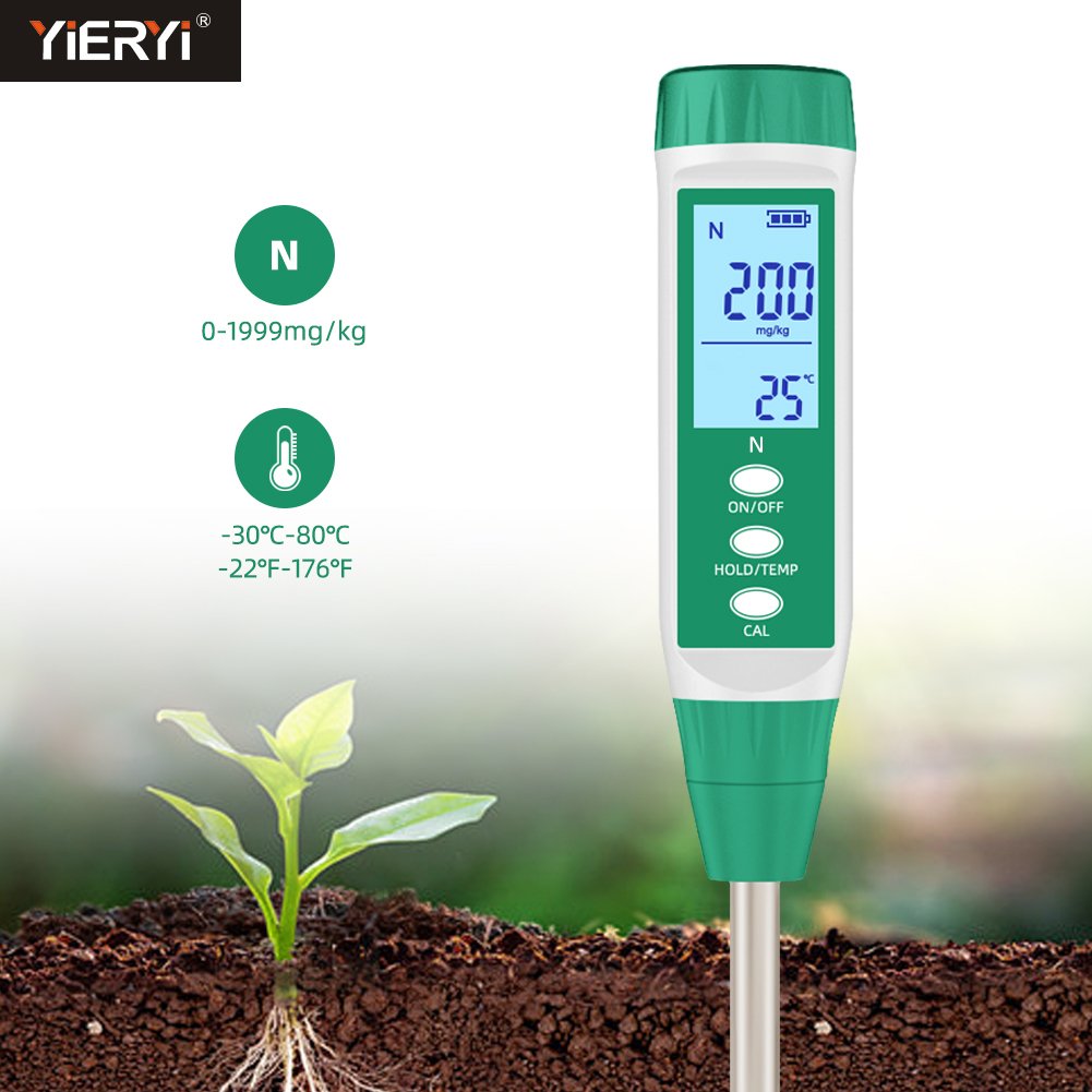 Garden Agriculture large backlit Soil N Sensor Quick Nitrogen Tester for Greenhouse planting