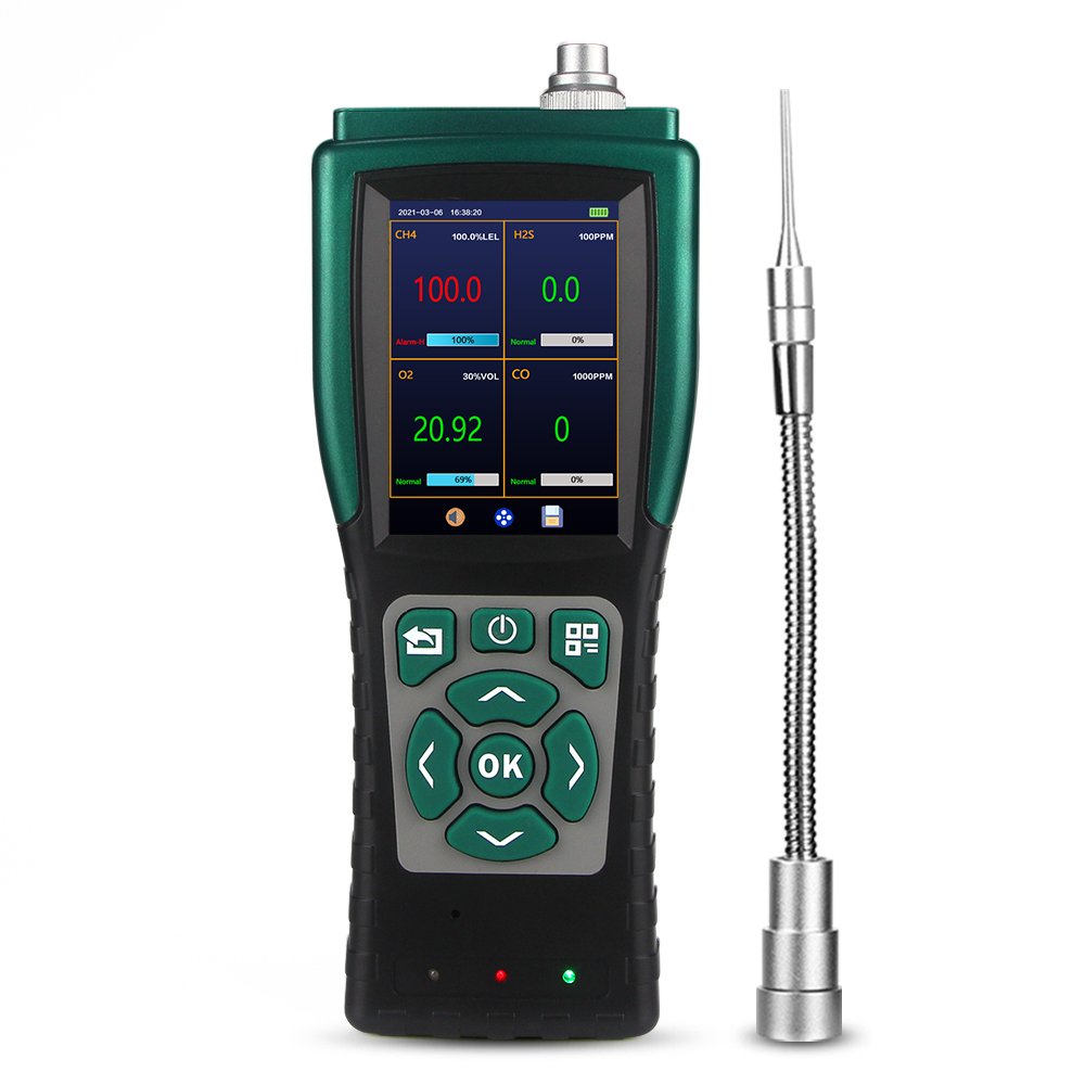 Popular Product Portable Multi Gas Detector For O2 CH4 CO H2S 4 In 1 Gas detector