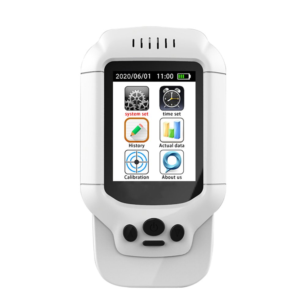 Portable O3 Gas Detector Ozone Concentration Measurement Meter Handheld Air Pollution Tester Analyzer for PM2.5 and TVOC