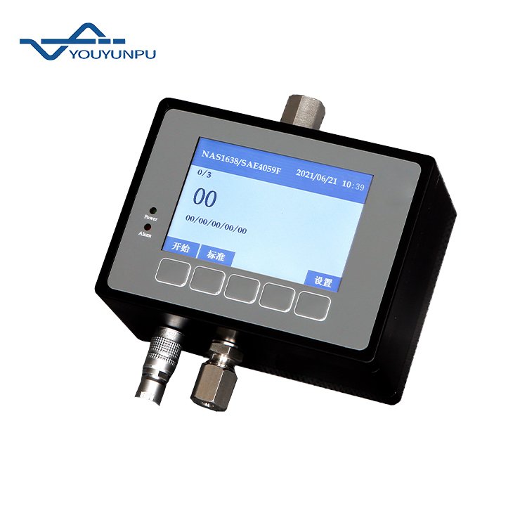 Oil particle counter High precision online oil contamination tester Portable oil particle counter