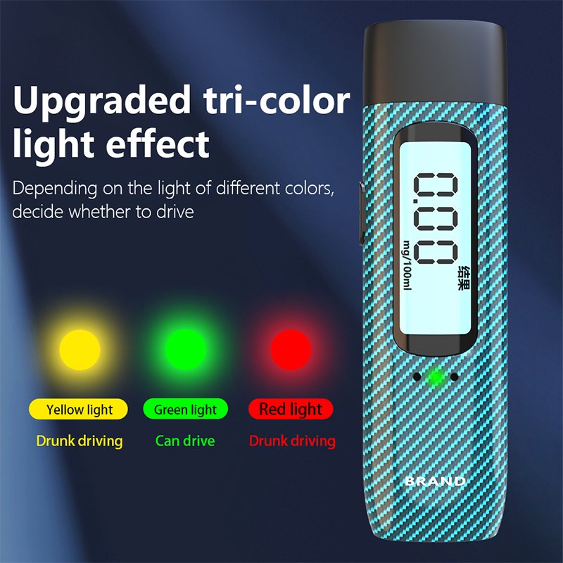 Best Selling portable handheld digital Alcohol detector Meter checker Breath Tester alcoholtester breathalyzer