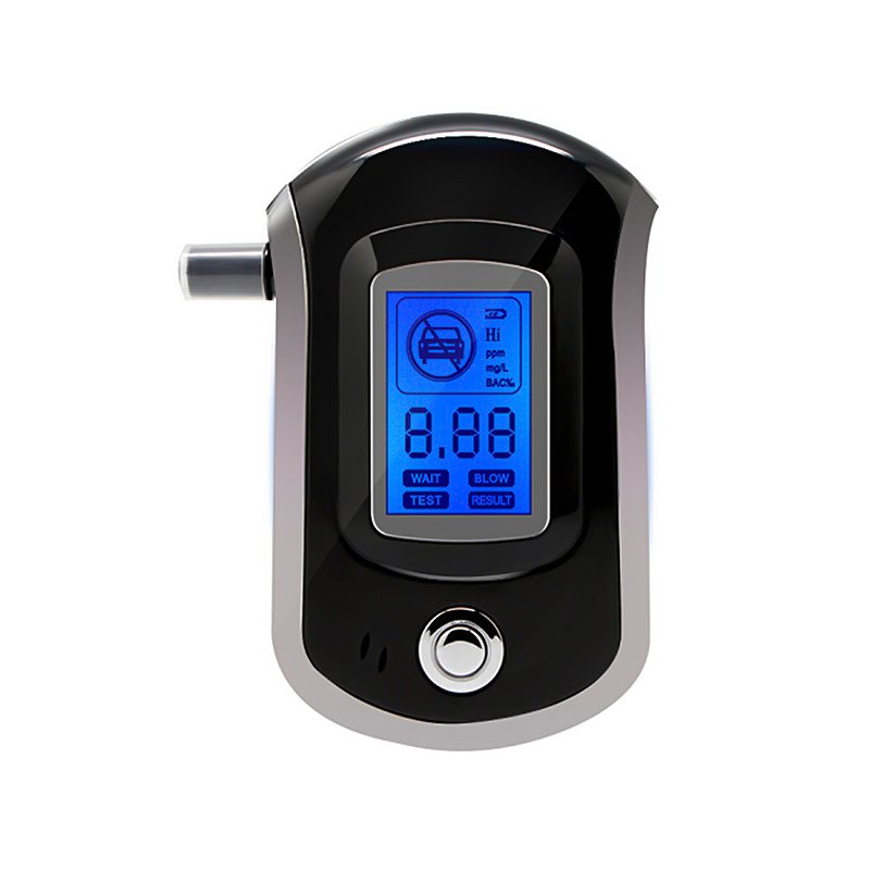 Best Selling Electronic Breathalyzer Alcoholimetro Home Breath Alcohol Drager Gas Detector Alkomat Mini Digital Alcohol Tester