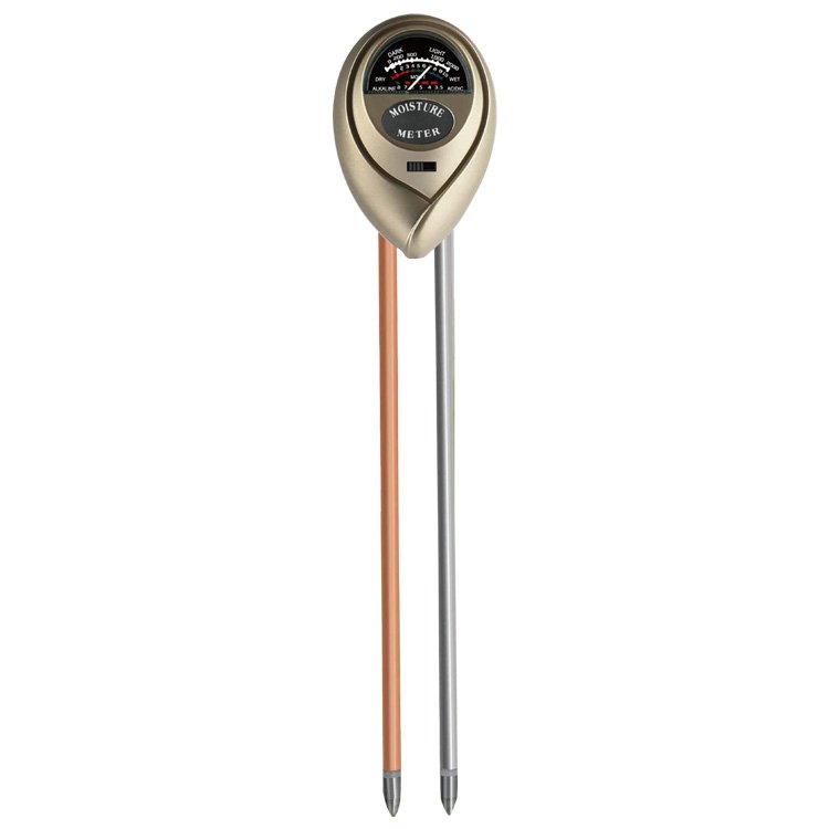 White color Garden Tool 3 In 1 Soil Light Moisture Humidity Meter PH Soil Tester For Garden Plant Flower Vegetables