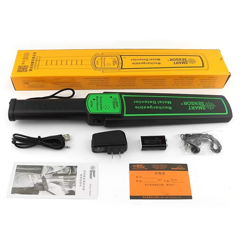 Hot Sale Handheld Metal Detector Security Wand Body Search Parcel Vibration Scanner Gold Detector Hunter