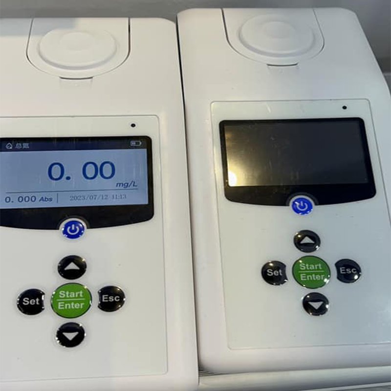 WEIAI Multifunction LCD water quality detector suspended solids heavy metal ion NH3-N cod meter Portable turbidimeter