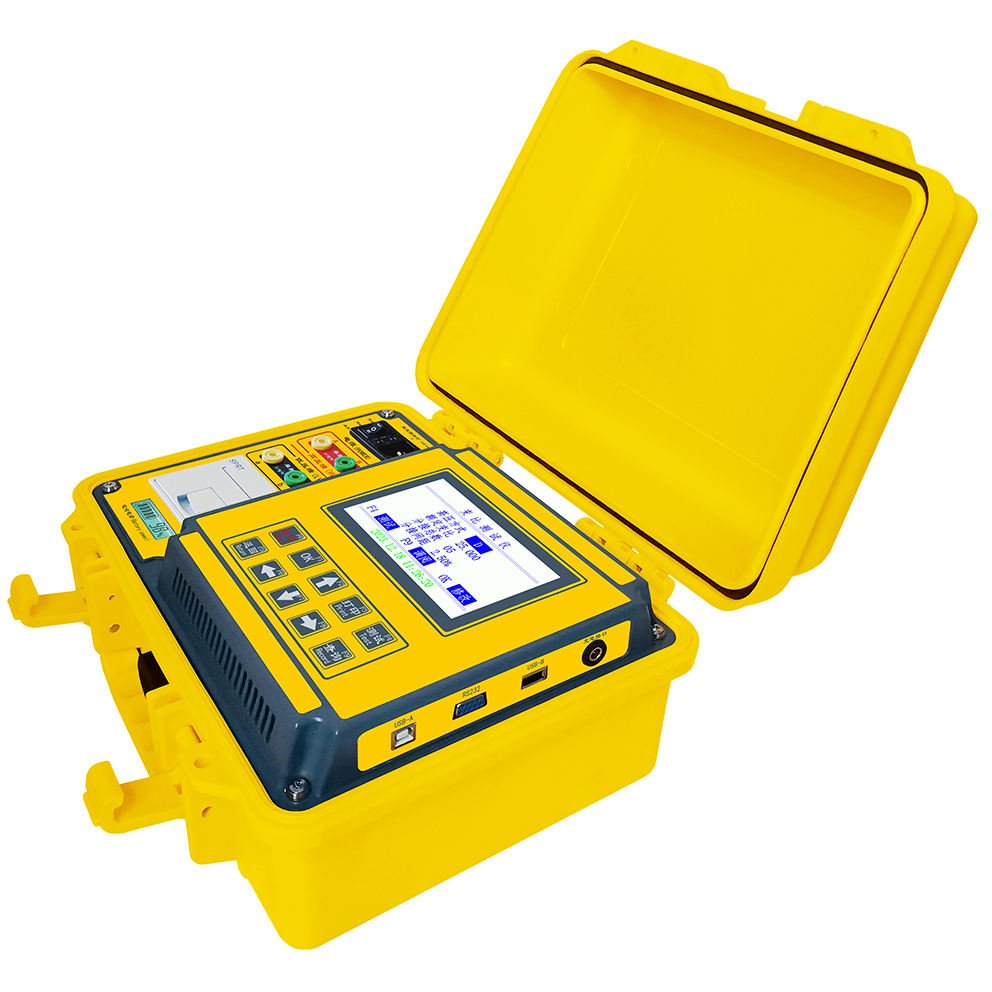 English/Spanish/Russian 3 Languages To Choose Three Phase Transformer DC Winding Resistance Turns Ratio Tester TTR Meter Tester