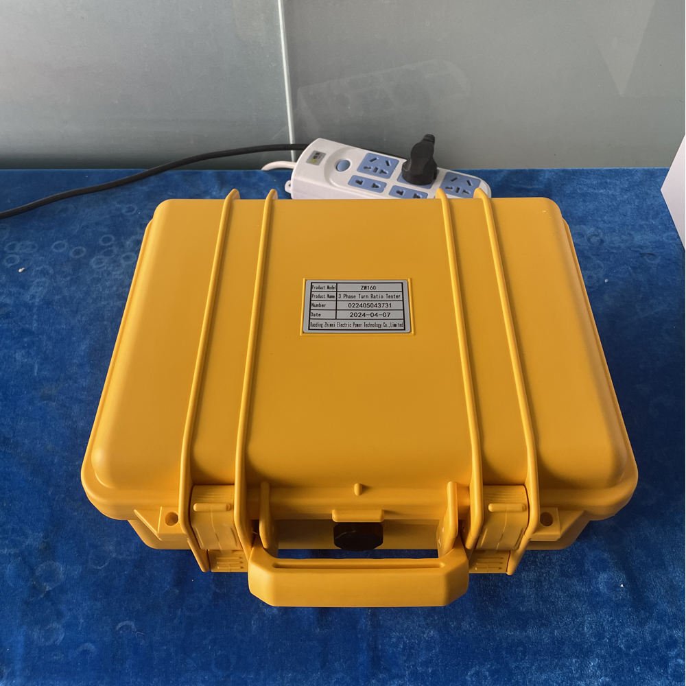 English/Spanish/Russian 3 Languages To Choose Three Phase Transformer DC Winding Resistance Turns Ratio Tester TTR Meter Tester