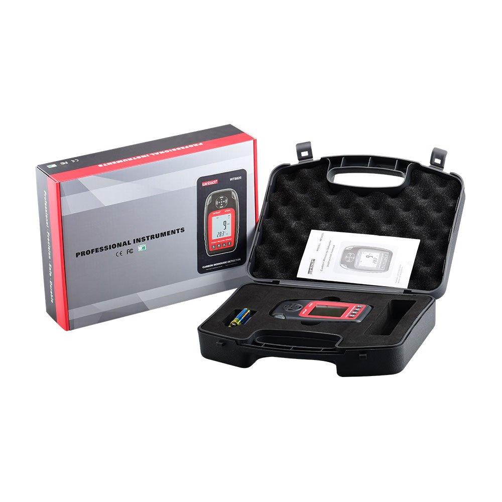 WINTACT WT8825 Gas Analyzer Combustible Handheld Carbon Monoxide Meter Portable Co Gas Leak Detector Gas Monitor Tester