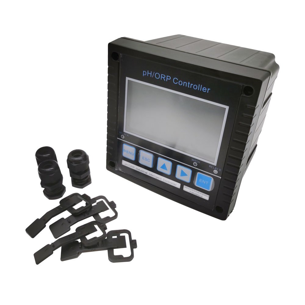 Apure online pH/ORP/EC/Conductivity meter controller control dosing pump
