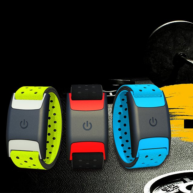 Waterproof Heart Rate Monitor Armband for Sport Compatible with Many Kinds of Fitness App