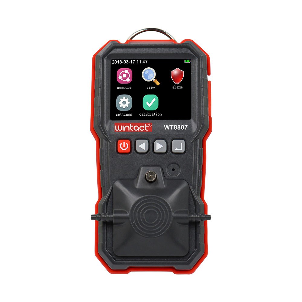 WINTACTWT8807 High Accurate CO2 Monitor Sensor Portable Carbon Dioxide Detector Indoor Air Quality CO2 Tester