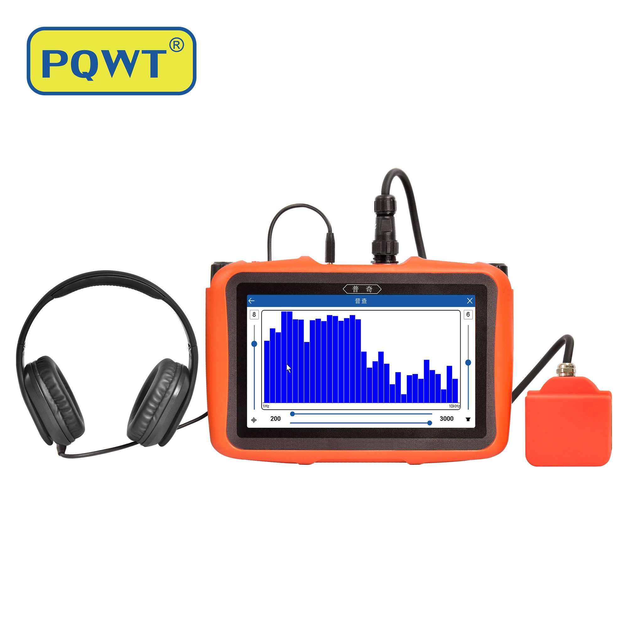PQWT L30 Water Leakage Finder Equipment Water Leak Detection Indoor Walls Pipelines Damage Leak Detector Water