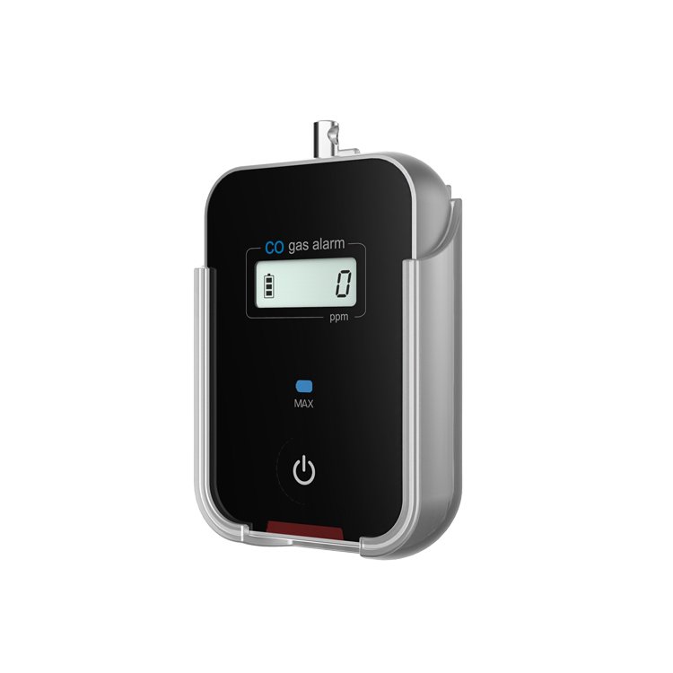 Metal frame handheld indoor carbon monoxide gas alarm tester 0-1000PPM sensor audible portable toxic CO gas alarm detection