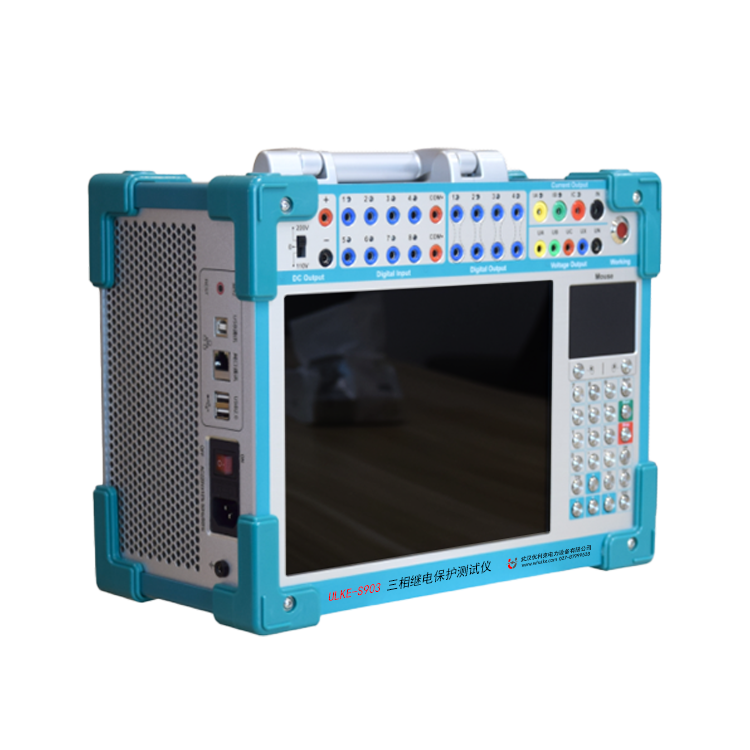 ULKE-S903H Three Phase Relay Tester Secondary Current Injection Test Set Microcomputer 3 Phase Relay Test Kit