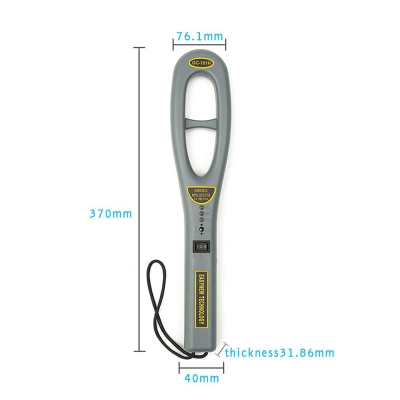 Customized portable waterproof small full body 3D scanner outdoor light weight inspection check equipment metal detector