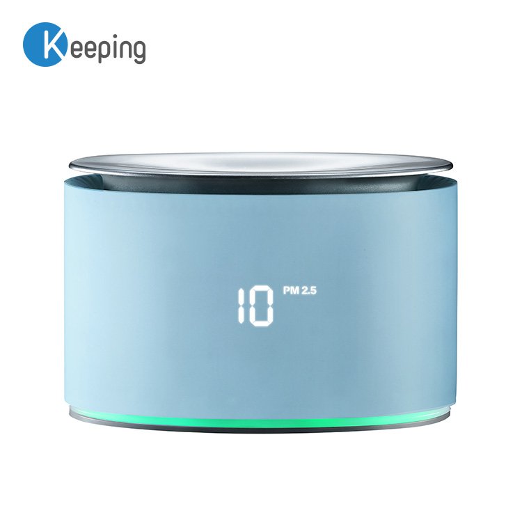 Indoor air quality monitor desktop carbon dioxide gas detector temperature and humidity monitor
