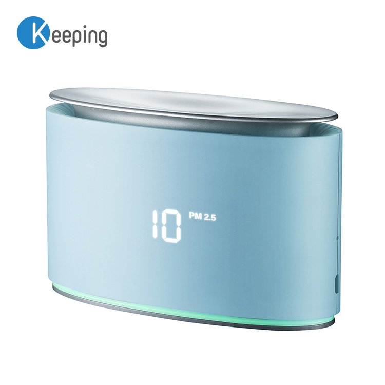 Indoor air quality monitor desktop carbon dioxide gas detector temperature and humidity monitor