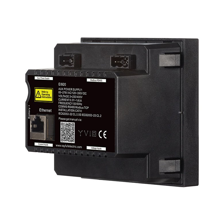 Rayfull EI920 3 Phase Meter Digital Ethernet TCP Port Communication Analyzer Power Quality Analyzer