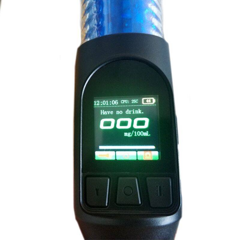 Breath Alcohol Tester Traffic Command, Lighting, Sound And Light Alarm Breath Alcohol Analyzer Manufacturer