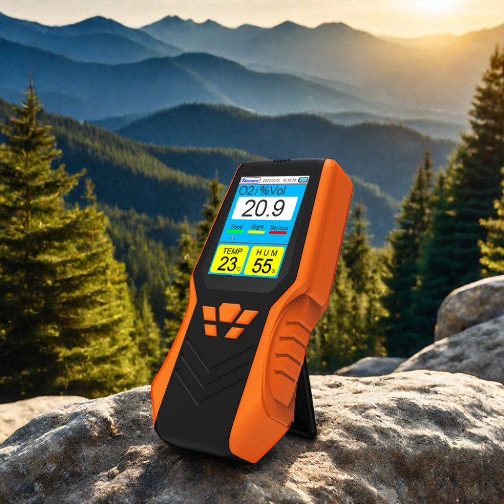 High Quality Portable 3-in-1 LCD Screen Gas Analyzer Multi-Gas Detector 0-30.0% Vol 1500mAh Rechargeable CE Approved Analyzer