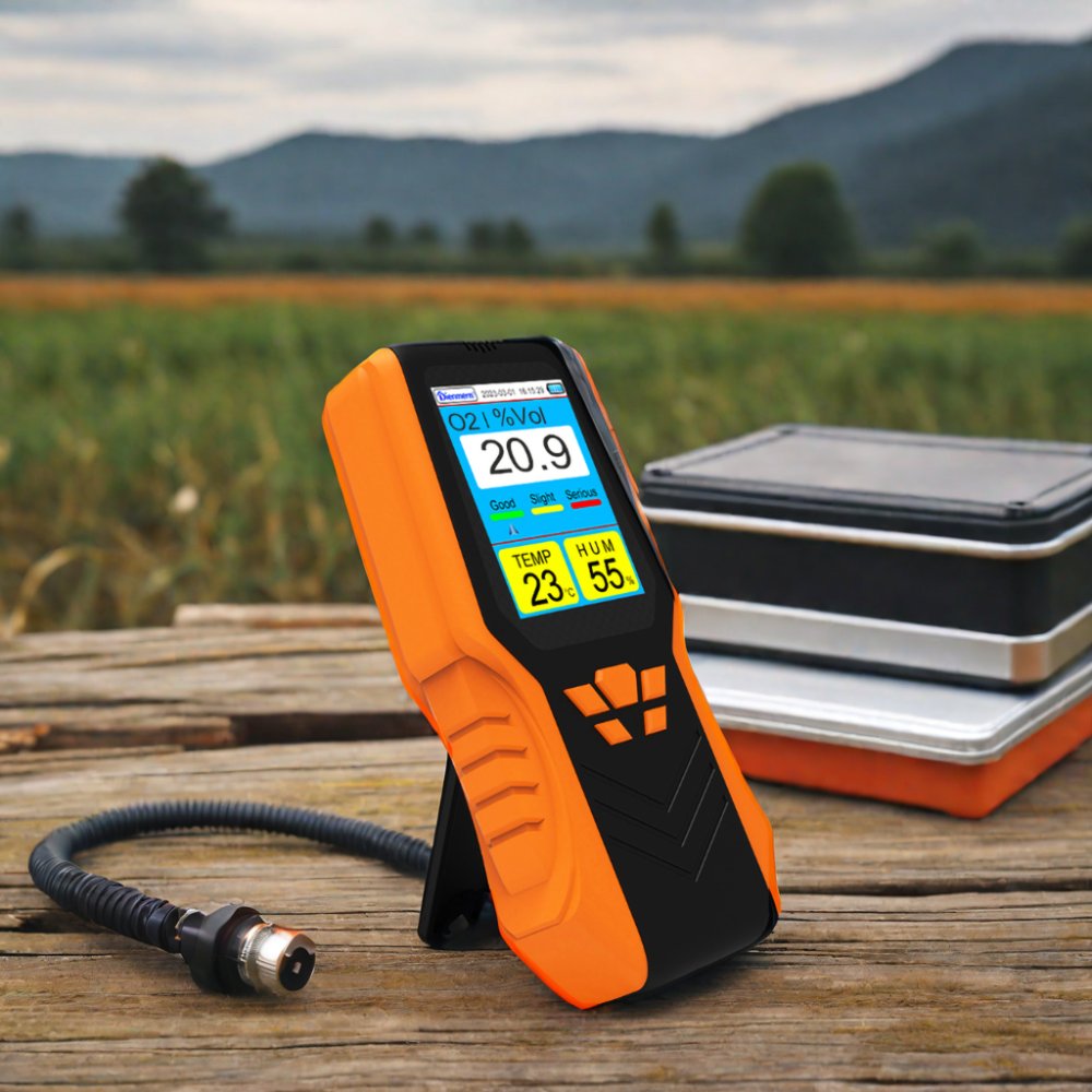High Quality Portable 3-in-1 LCD Screen Gas Analyzer Multi-Gas Detector 0-30.0% Vol 1500mAh Rechargeable CE Approved Analyzer