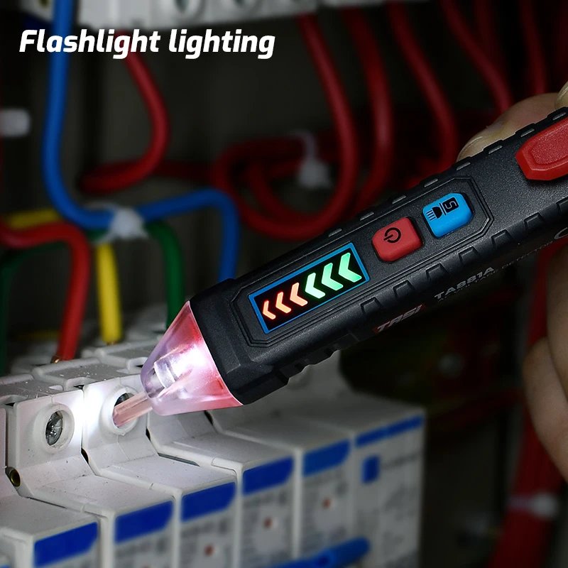 TASI TA881A Intelligente Non-contact Pen Alarm Ac Voltage Detector Meter Tester Sensor Testen Potlood