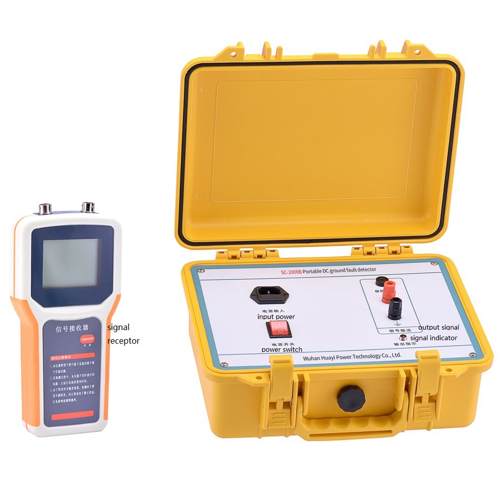DC System Meter DC Grounding Fault Point Locator Portable Earth Fault Detector High Accuracy Test Kit