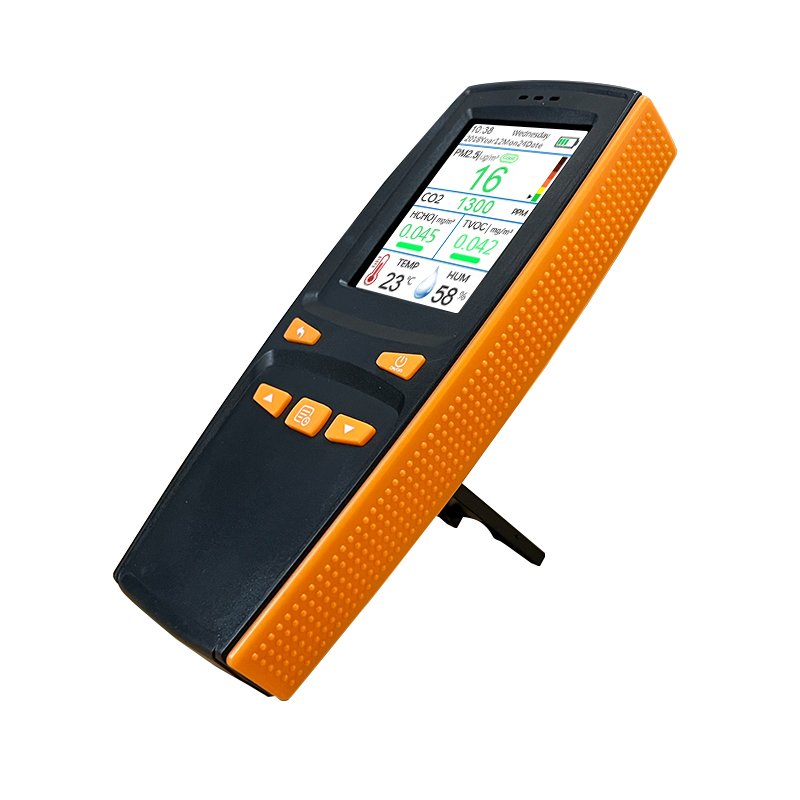 air quality monitor PM2.5 detector Digital TVOC Gas Analyzer PM1.0 PM10 Tester Meter
