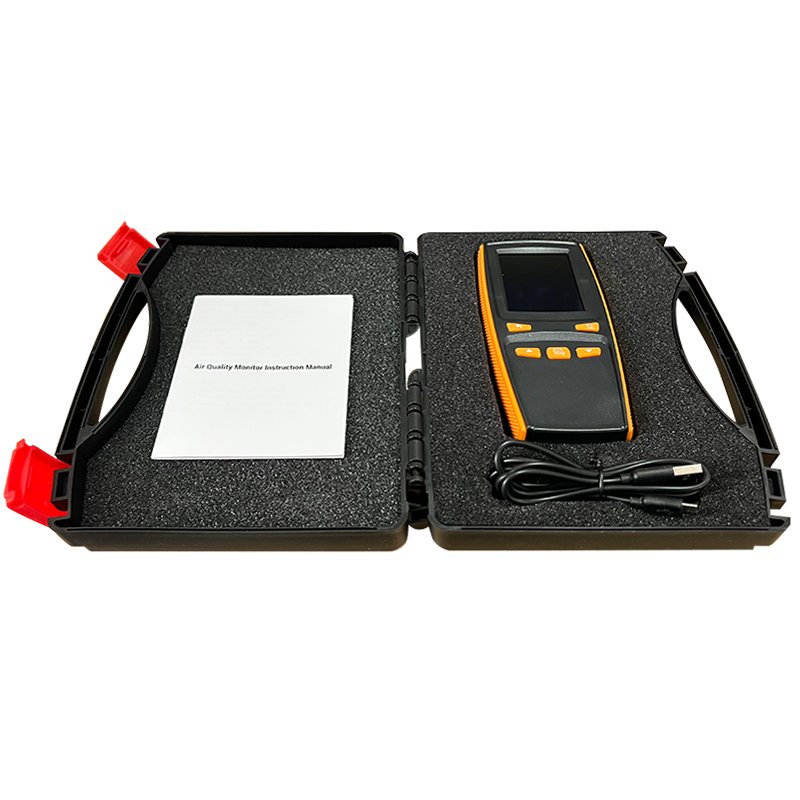 air quality monitor PM2.5 detector Digital TVOC Gas Analyzer PM1.0 PM10 Tester Meter