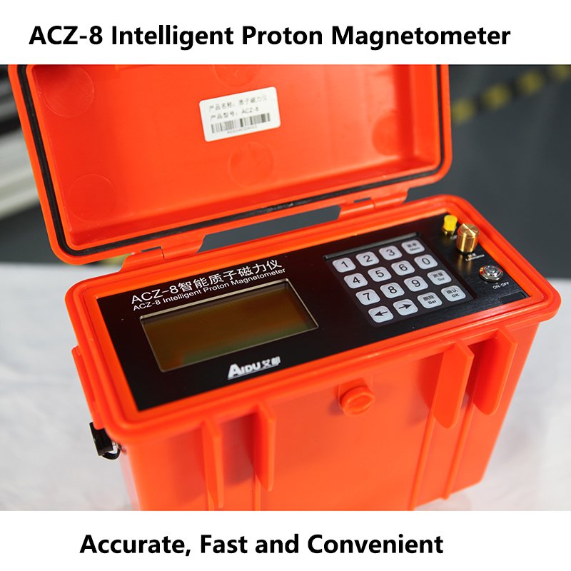 Sensitive proton magnetic detector to explore iron manganese ores precisely and fast in Botswana
