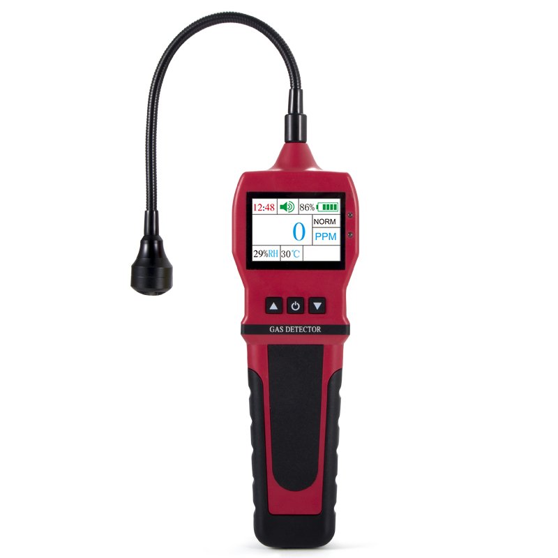 High Accuracy Combustible Gas Leak Detector Analyzer Meter With Sound Light Alarm Analizador de gases