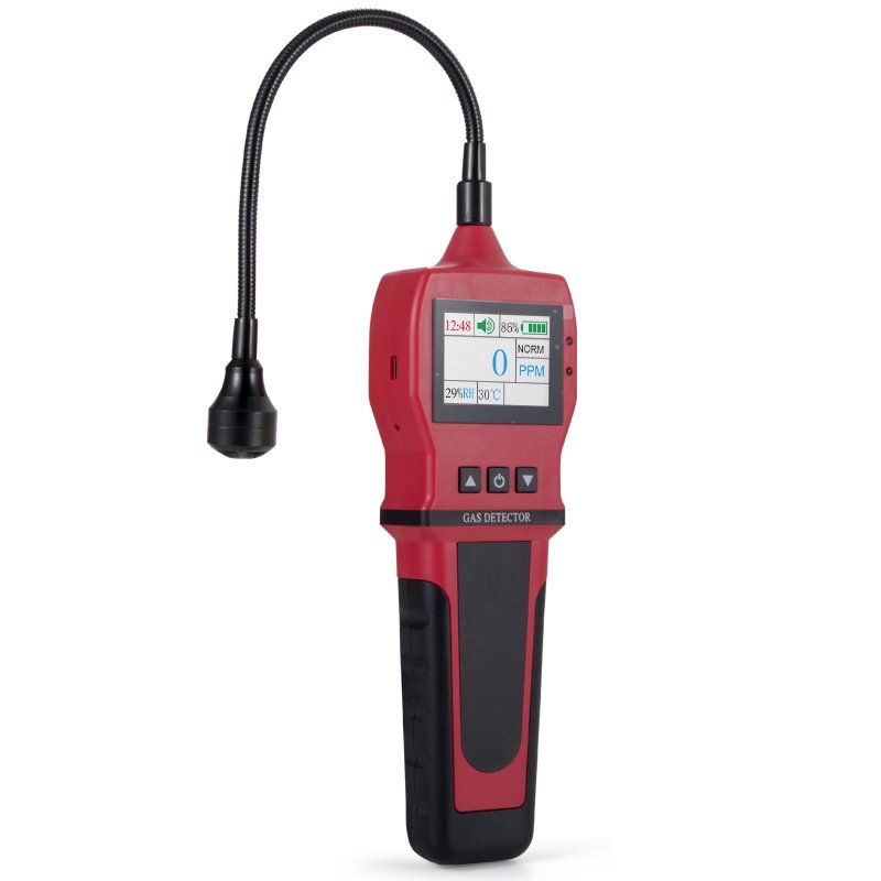 High Accuracy Combustible Gas Leak Detector Analyzer Meter With Sound Light Alarm Analizador de gases