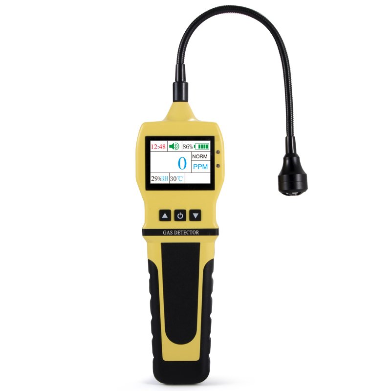 High Accuracy Combustible Gas Leak Detector Analyzer Meter With Sound Light Alarm Analizador de gases