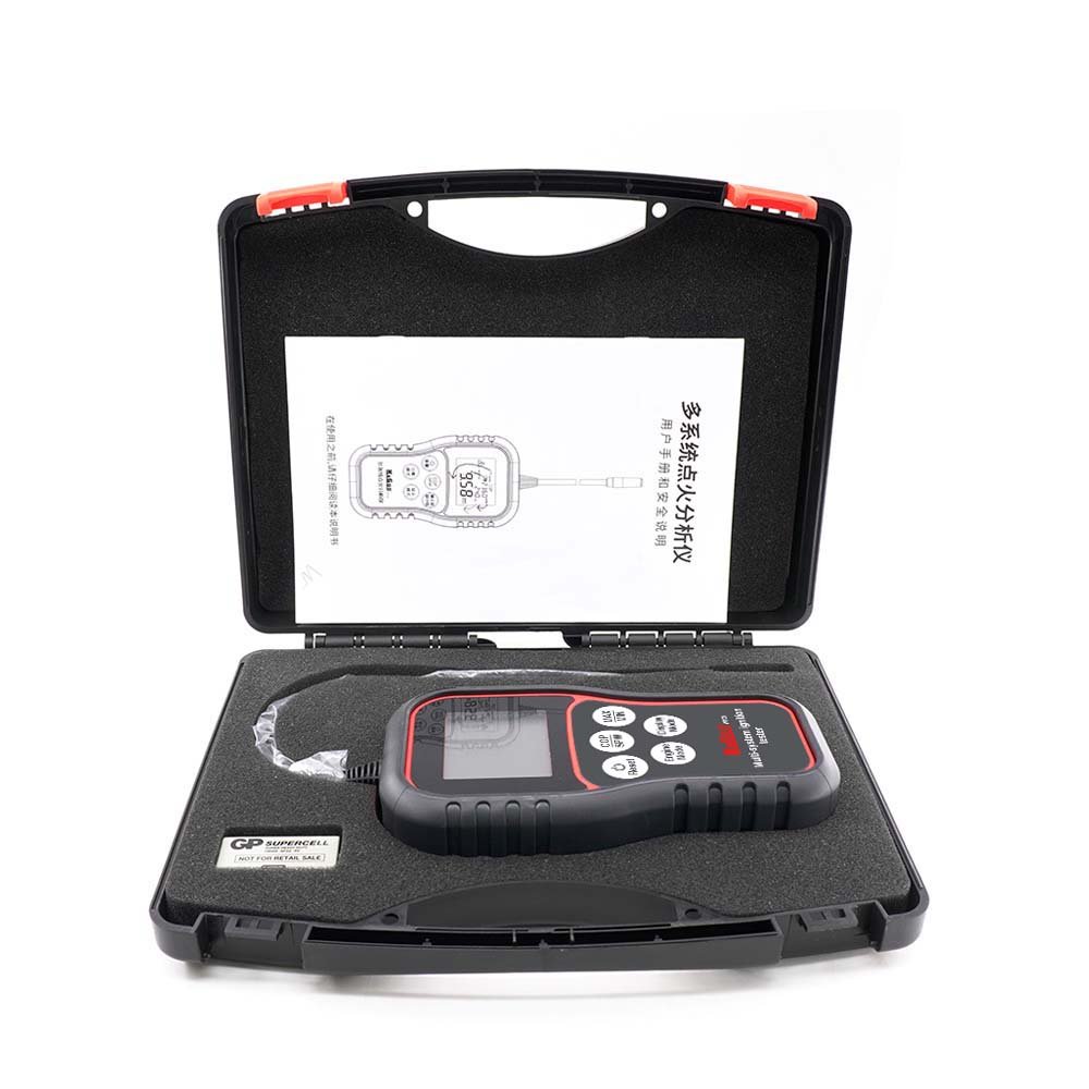 Engine diagnostic tools ignition coil tester sensitive probe testing sparking time RPM comparison automotive default detector