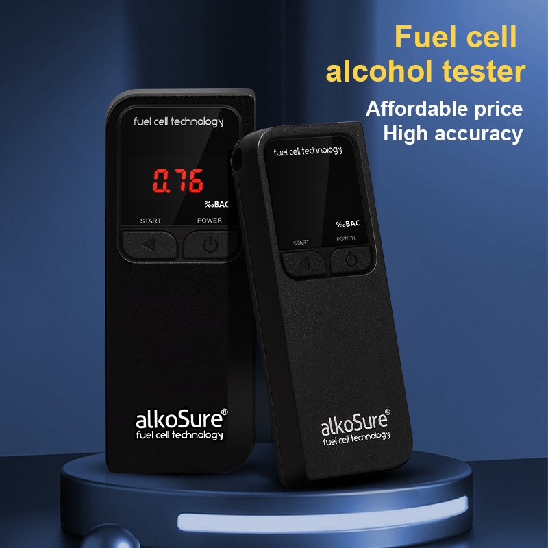 Brand new breathalyser fuel cell digital breath alcohol detector